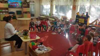 Национална седмица на четенето - ДГ Здравец - Пазарджик